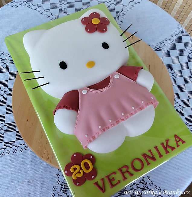 99-1. Dort Hello Kitty s kytičkou