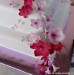 61-2. Svatební dort s květinami a motýly